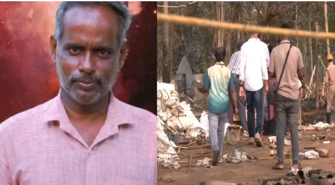 മുണ്ടത്തിക്കോട് വെടിക്കെട്ടപകടം; ഗുരുതരമായി പൊള്ളലേറ്റ ലൈസൻസി സതീശൻ മരിച്ചു