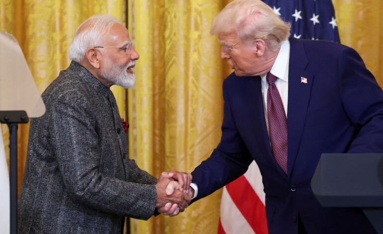 ഡോണൾഡ് ട്രംപുമായി സംസാരിച്ച് പ്രധാനമന്ത്രി നരേന്ദ്ര മോദി