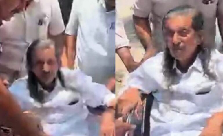 അട്ടപ്പാടിയിൽ പ്രസംഗിക്കുന്നതിനിടെ പന്ന്യൻ രവീന്ദ്രൻ കുഴഞ്ഞുവീണു