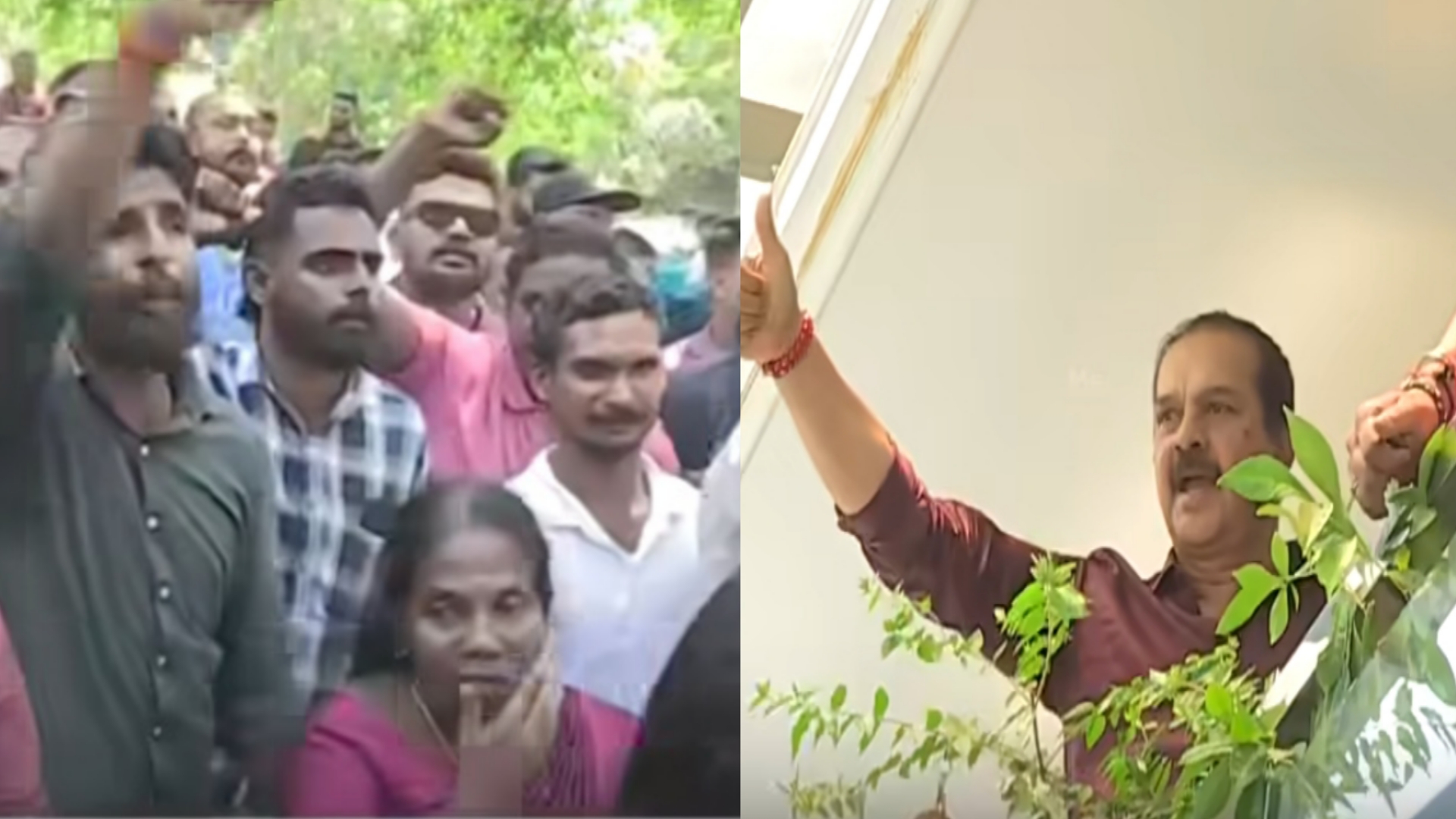 നടൻ ദേവനെ കൂകിവിളിച്ച് LDF-UDF പ്രവർത്തകർ’ഭാ​രത് മാതാ കീ ജയ്’ വിളിച്ച് ദേവൻ :കിറ്റിൽ പ്രതിഷേധം ശക്തം