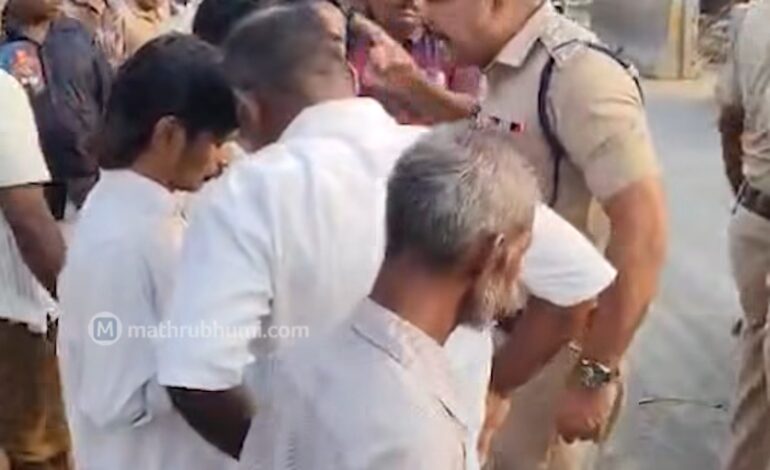 നിതിന്റെ മരണം :കണിയാപുരത്ത് സംഘർഷം: ഹർത്താൽ ശക്തമായി