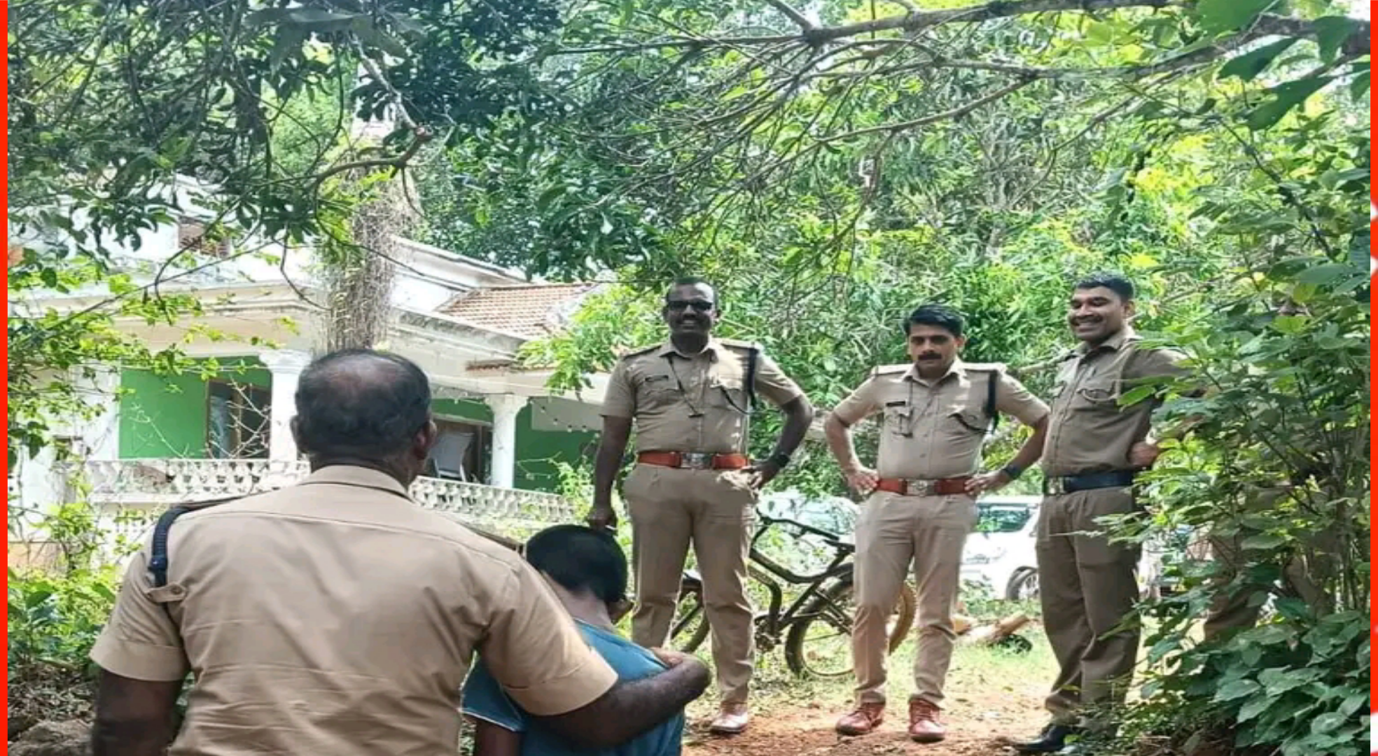 റെയിൽവേ ട്രാക്കിന് സമീപത്തെ കാട്ടിൽ ഒളിച്ചിരുന്ന 11കാരനെ രക്ഷിച്ച് തൃശൂർ റൂറൽ പൊലീസ്; 20 മിനിറ്റിൽ ദൗത്യം പൂർത്തിയാക്കി