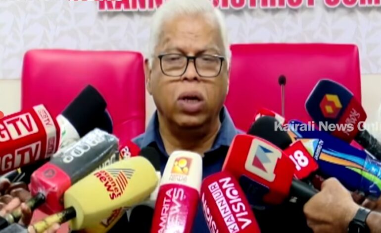 എൽഡിഎഫ് വീണ്ടും അധികാരത്തിൽ എത്തുമെന്ന് എംവി ജയരാജൻ