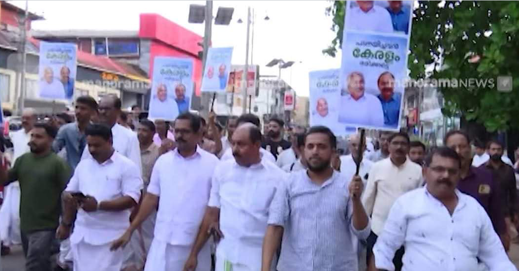 കോൺഗ്രസിൽ VD തരംഗം:സംസ്ഥാനമൊട്ടാകെ പ്രകടനങ്ങൾ: തെരുവിലിറങ്ങി പ്രവർത്തകർ