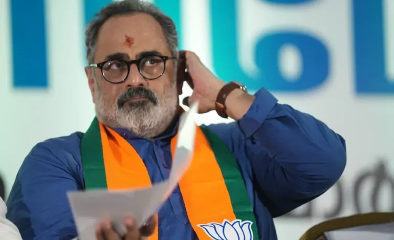 നേമത്ത് എൻഡിഎ സ്ഥാനാർത്ഥി രാജീവ് ചന്ദ്രശേഖർ വിജയിച്ചു